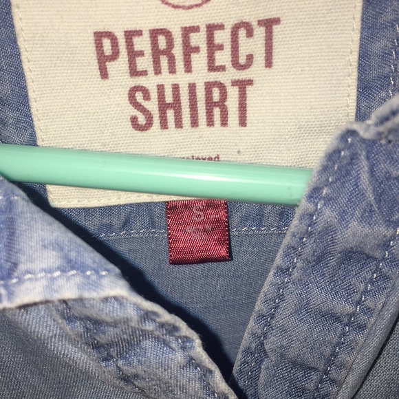 Denim button up - Picture 2 of 3